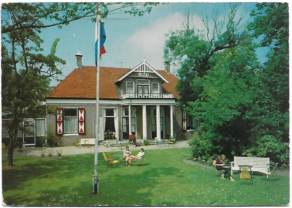 C90 ansichtkaart groet camperduin vakantieoord duinwijk, Ophalen of Verzenden, 1980 tot heden, Gelopen, Noord-Holland