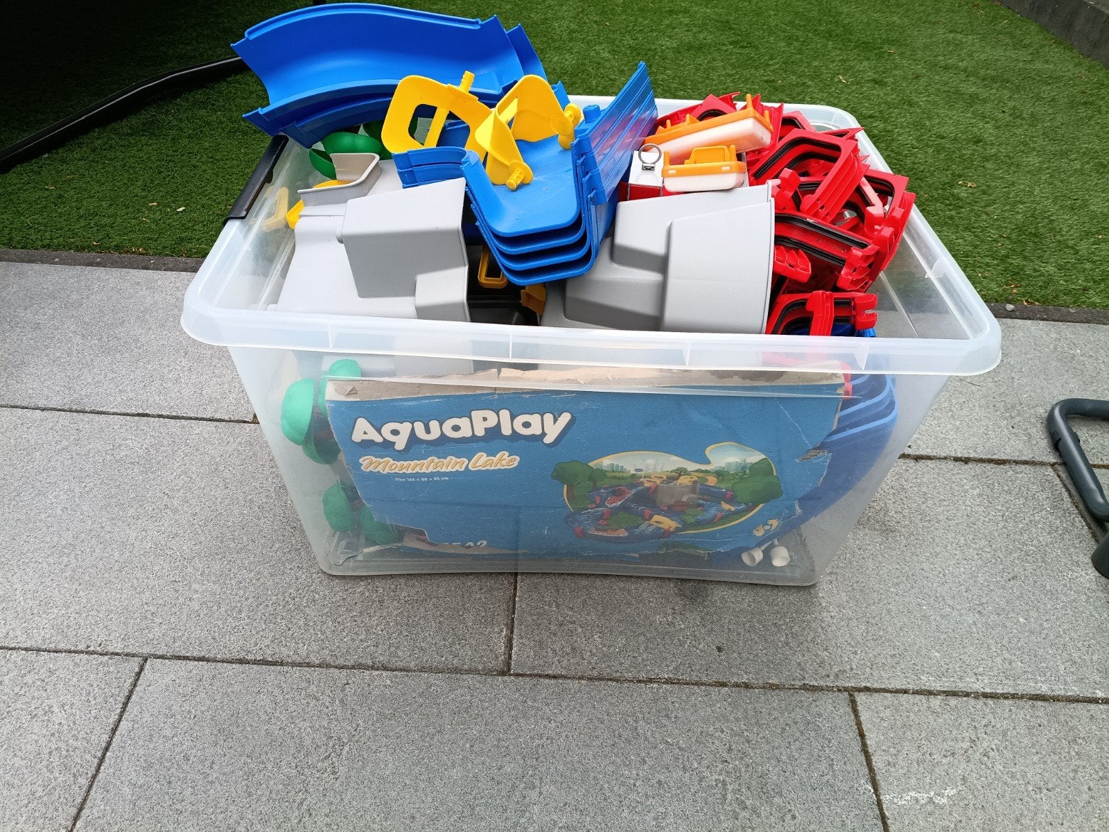 AquaPlay Mountain Lake 1542 Waterbaan, Kinderen en Baby's, Speelgoed | Buiten | Los speelgoed, Ophalen, Gebruikt