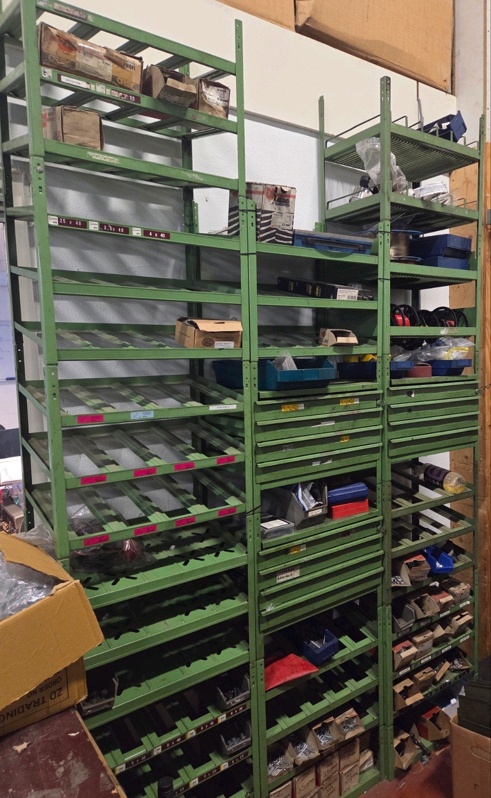 Würth magazijnkast / opbergkast – compleet laden, Ophalen, Gebruikt