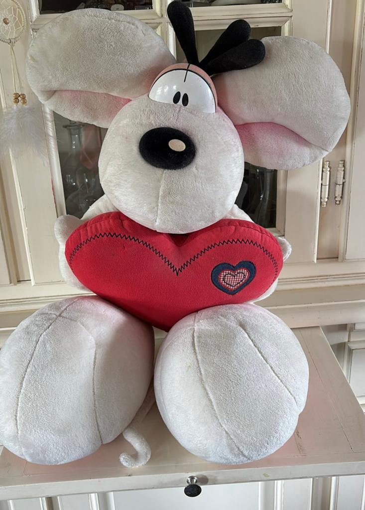 Diddle knuffel XXL - heel goed, Kinderen en Baby's, Speelgoed | Knuffels en Pluche, Ophalen, Muis, Overige merken, Overige karakters