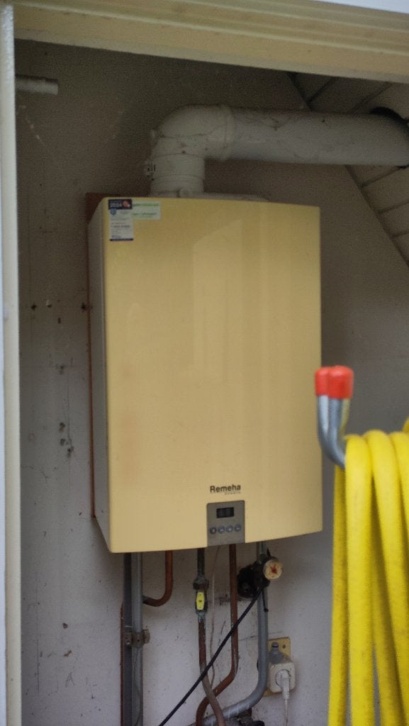 Remeha Avanta 28c CV ketel, Doe-het-zelf en Verbouw, Verwarming en Radiatoren, Ophalen, 30 tot 80 cm, Gebruikt, Hoog rendement (Hr)