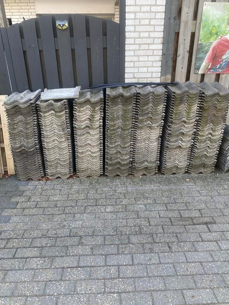 Gebruikte dakpannen - Sneldek RBB ongeveer 240 stuks, Ophalen, Gebruikt, Steen of Klei, Overige typen