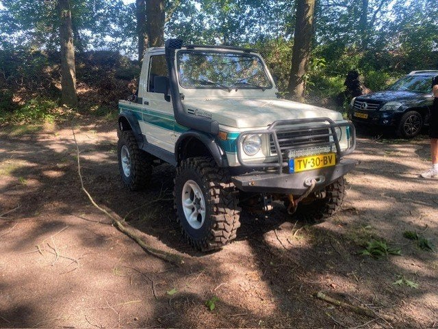 Suzuki SJ 1985 Wit 1.6 belastingvrij 4 persoons Samurai, Auto's, Wit, Overige kleuren, Particulier, 4x4