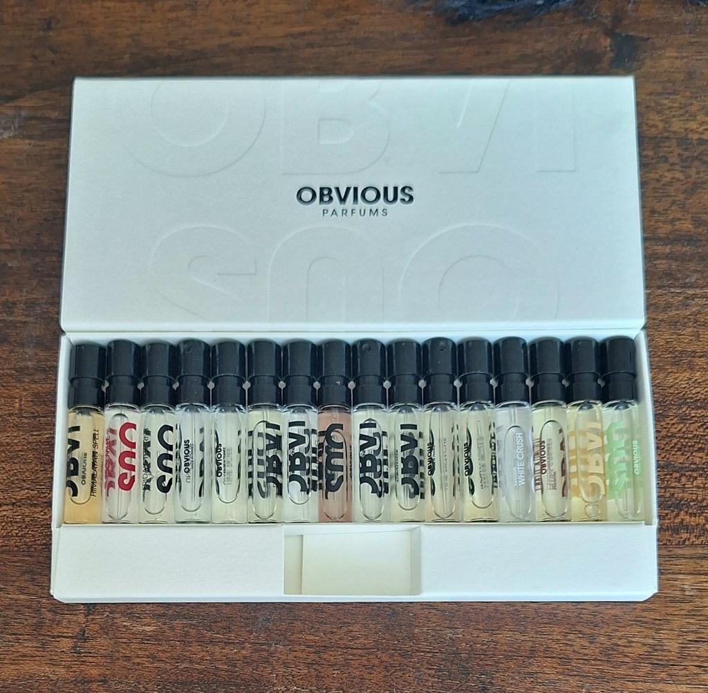 Obvious Parfums / Sampleset / Niche Parfum, Verzenden, Zo goed als nieuw