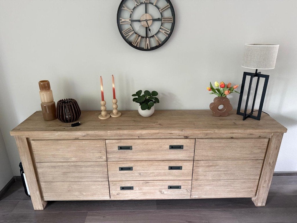 Dressoir + TV-meubel, Ophalen, Zo goed als nieuw, 25 tot 50 cm, Overige houtsoorten