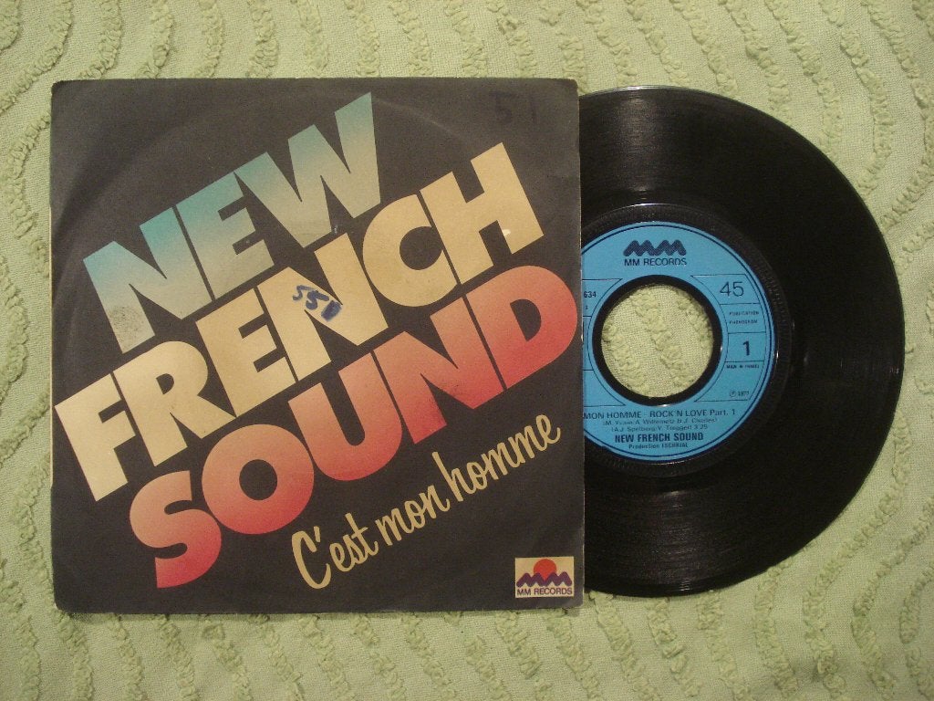 New French Sound 7" Vinyl Single: ‘C’est mon homme’ (Fr), Ophalen of Verzenden, Zo goed als nieuw, 7 inch, Pop