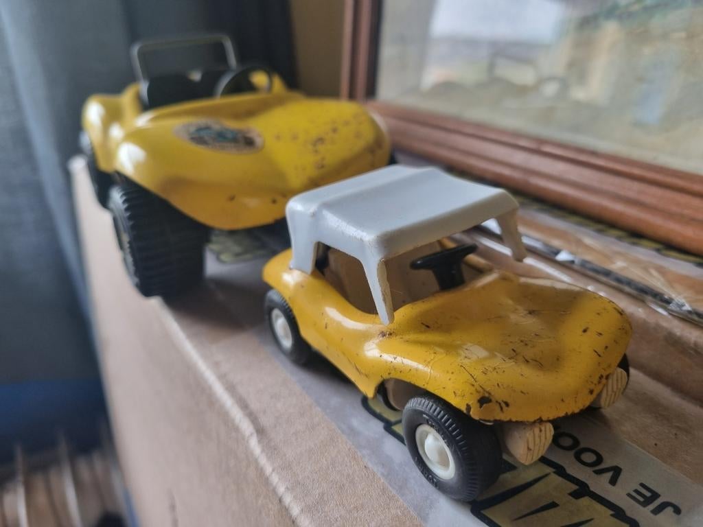 Vintage Tonka Dune Buggy Speelgoedauto's (2 stuks), Antiek en Kunst, Antiek | Speelgoed, Ophalen of Verzenden