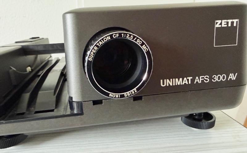 Zett Unimat AFS 300 AV Diaprojector, Ophalen, Zo goed als nieuw