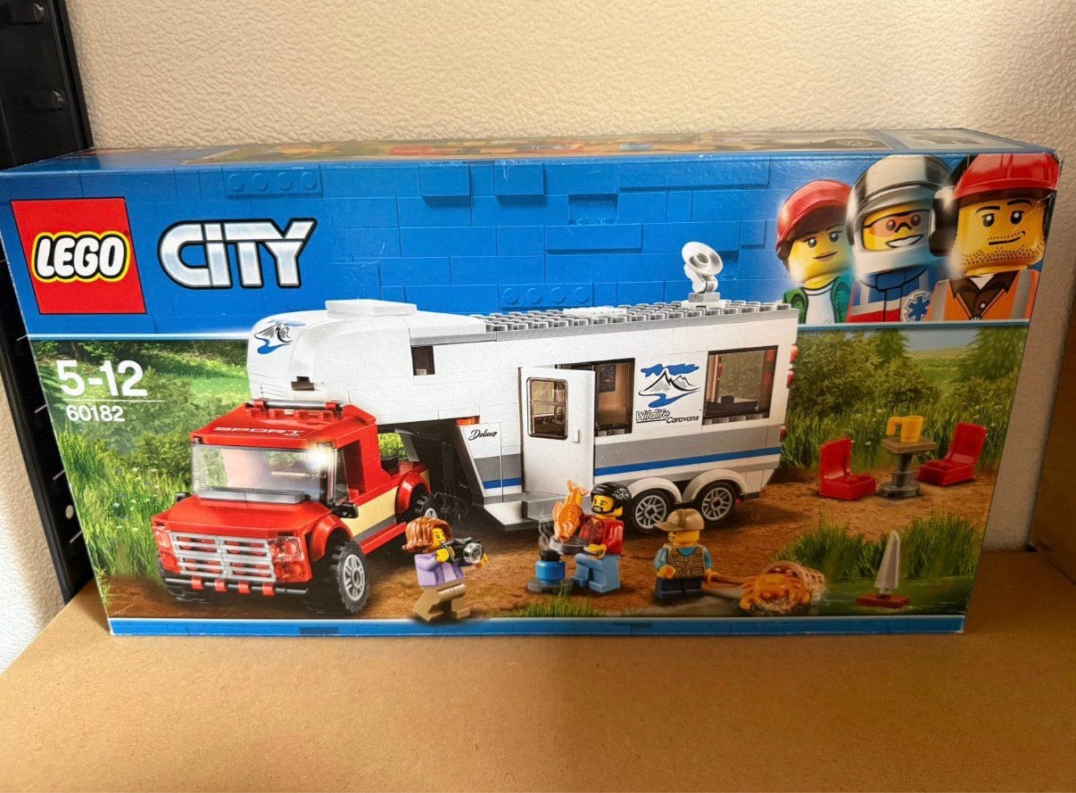 LEGO City 60182: Pickup & Caravan, City, Lego, Ophalen of Verzenden, Zo goed als nieuw