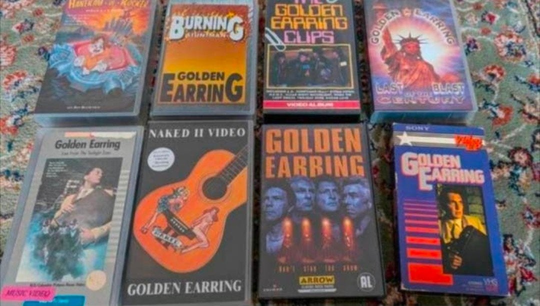 VHS Golden Earring, Alle leeftijden, Ophalen of Verzenden, Gebruikt