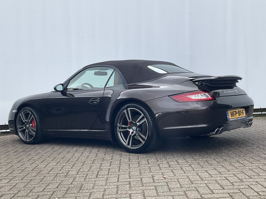 Porsche 911 Cabrio 3.8 355pk Carrera 4S H6 Cruise Carplay Vo, Auto's, Porsche, Gebruikt, Automatische klimaatregeling, 4 stoelen