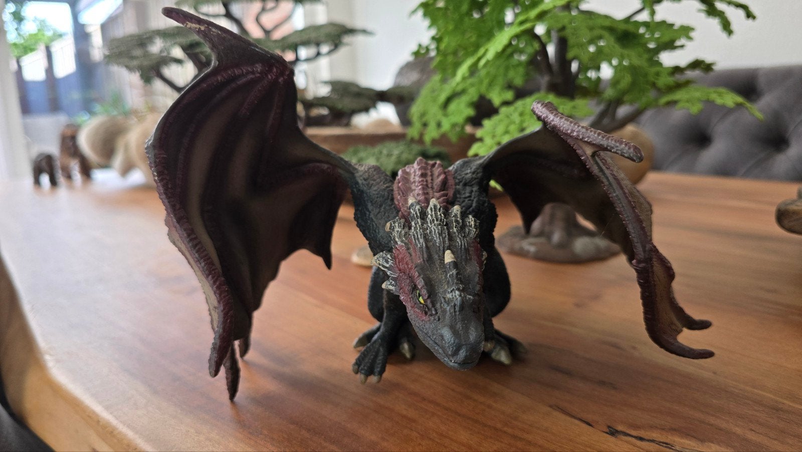 schleich dieren draak, Ophalen of Verzenden, Zo goed als nieuw, Paard, Beeldje of Figuurtje