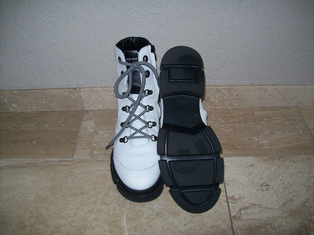 Stoere Dames boots maat 41, Blue Box, Schoenen met lage hakken, Wit, Nieuw