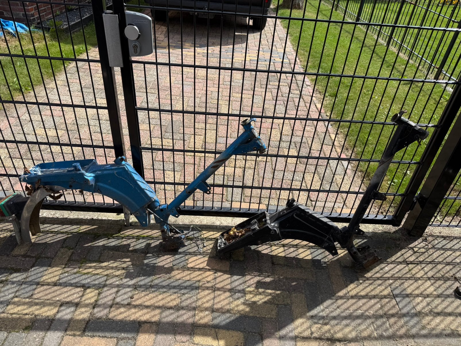 2 zundapp frames, Fietsen en Brommers, Brommeronderdelen | Zundapp, Ophalen of Verzenden, Zo goed als nieuw, Frame