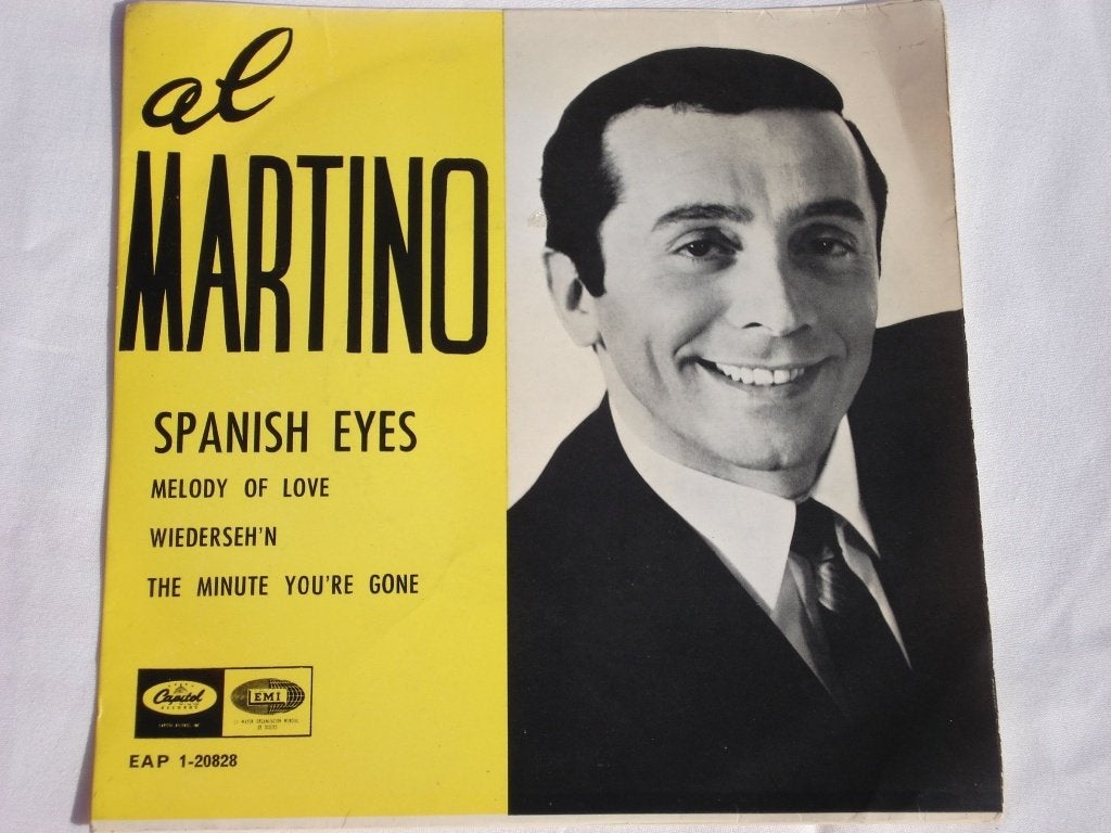 Al Martino  EP  Spanish Eyes     Orgineel, Zo goed als nieuw, Pop, EP, Fotohoes