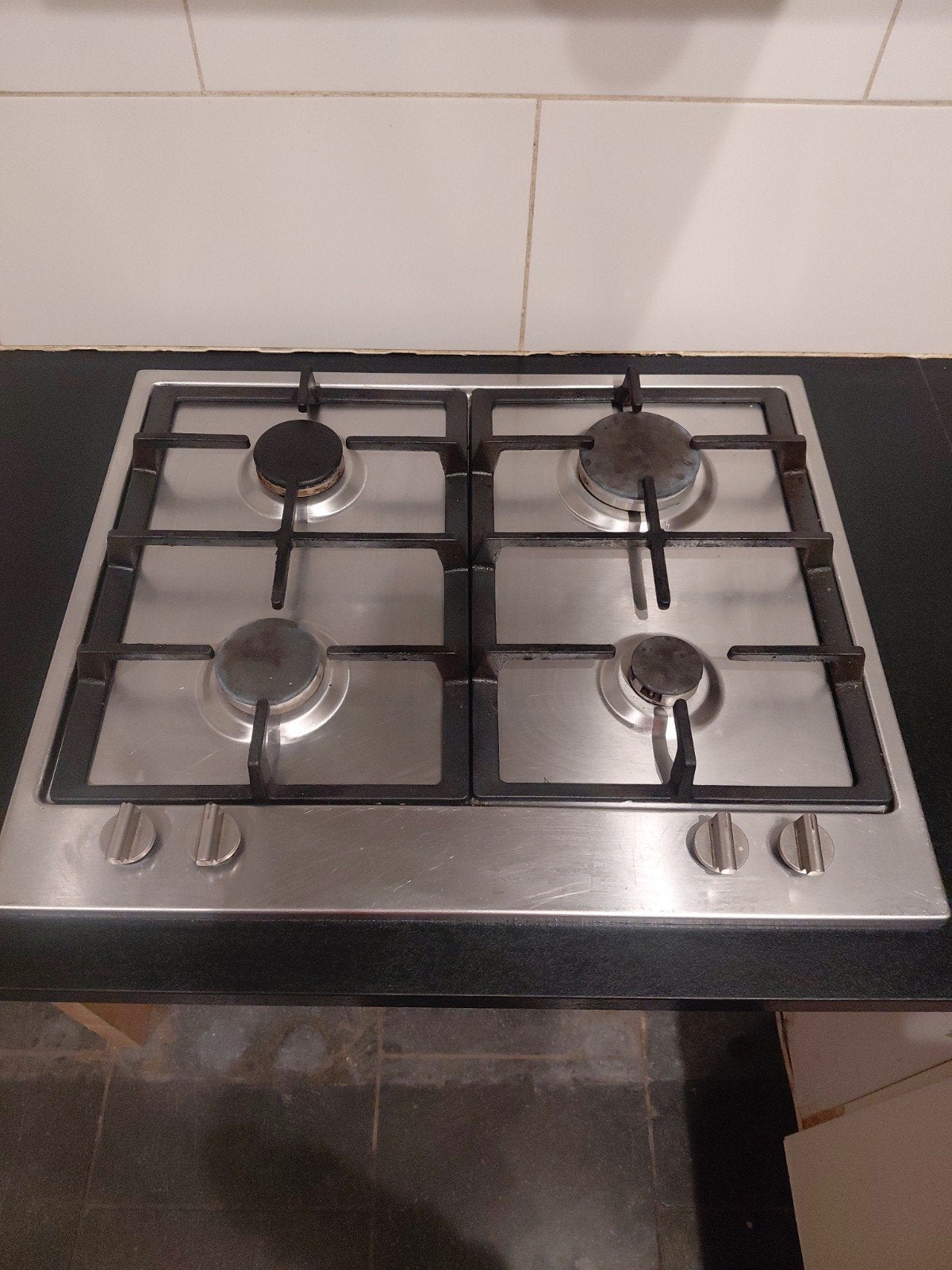 ETNA 4-pits gasstel - Perfect voor uw keuken!, Gebruikt, Inbouw, Gas, 4 kookzones