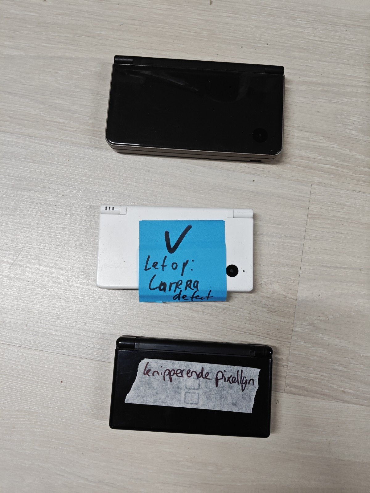 Diverse Nintendo DS Consoles Wit, Zwart, Roze Lite DSI XL, Spelcomputers en Games, Nintendo, Gebruikt, Overige kleuren, DS Lite