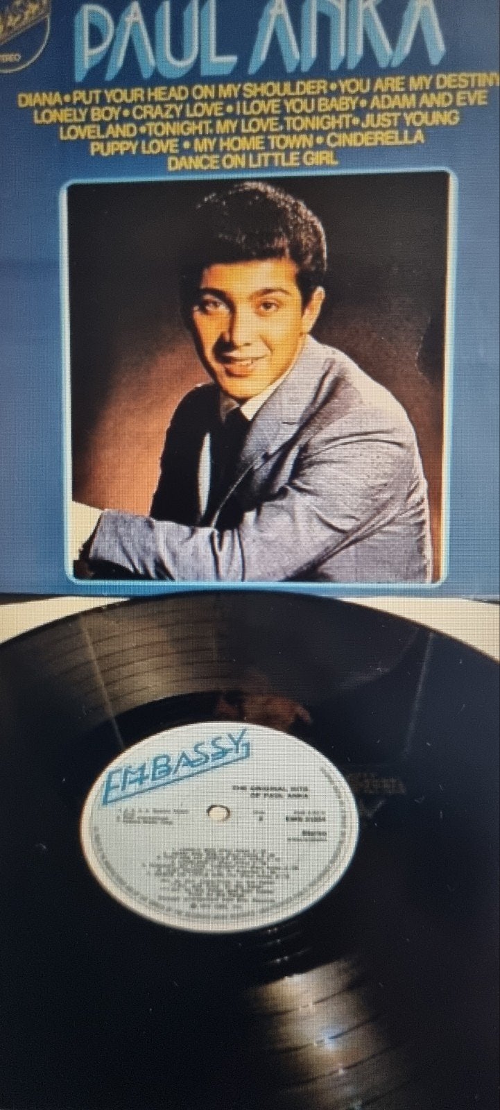 Paul Anka - The Original Hits (LP), Cd's en Dvd's, Vinyl | Pop, Gebruikt, Pop, LP, 12 inch, Ophalen of Verzenden