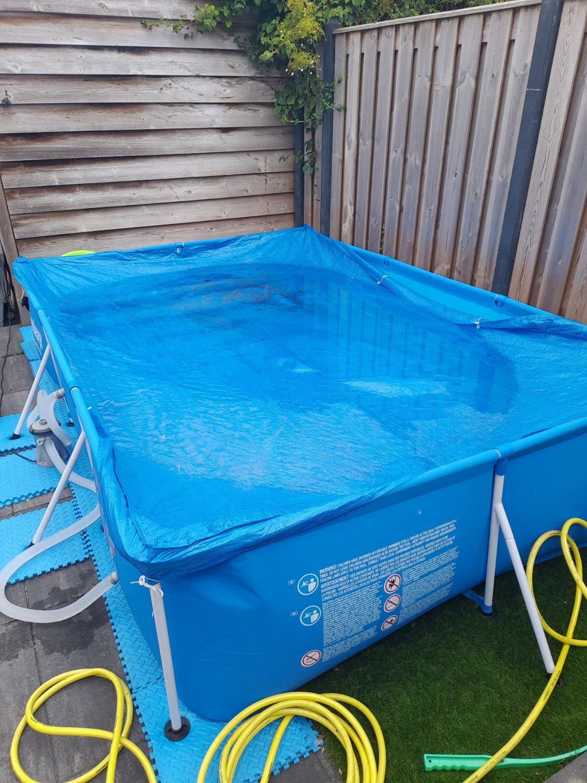 Bestway Opzetzwembad 2x3, Ophalen, Opzetzwembad, Rechthoekig, Minder dan 80 cm