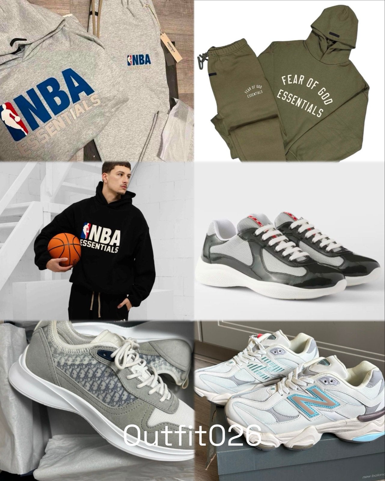 - NBA, Fear of God, Dior, New Balance ,Prada, Kleding | Heren, Ophalen of Verzenden, Nieuw