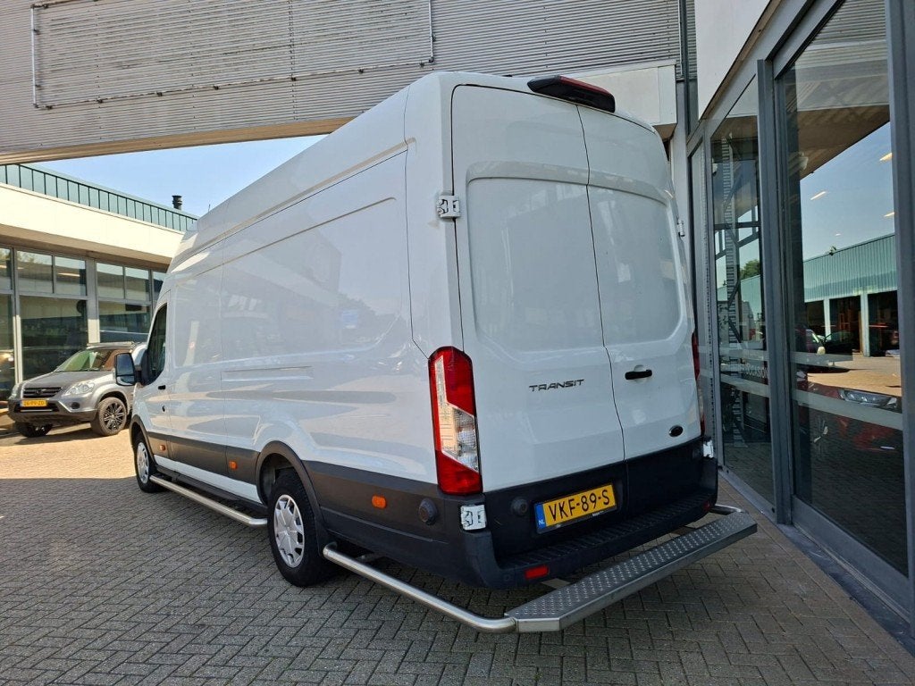 Ford TRANSIT 350 2.0 TDCI L4H3 AUTOMAAT AIRCO NAVI CRUISE PD, Auto's, Automaat, 1995 cc, 4 cilinders, Wit