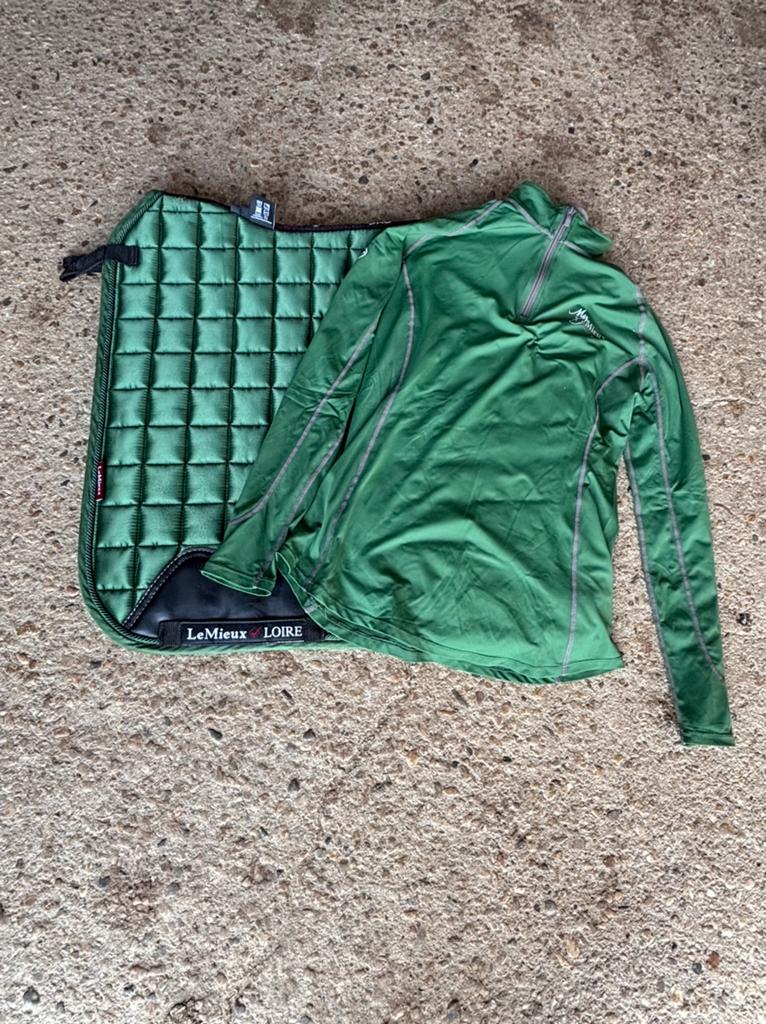 Lemieux Hunter Green set, Ophalen of Verzenden, Gebruikt, Dressuur