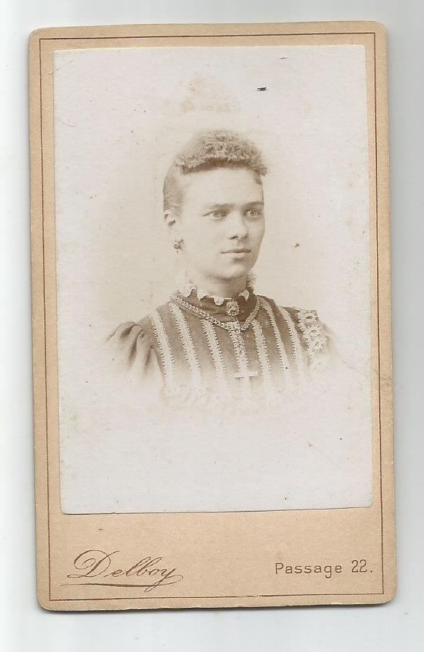 CDV Delboy Den Haag, Gebruikt, Foto, Ophalen of Verzenden, Voor 1940