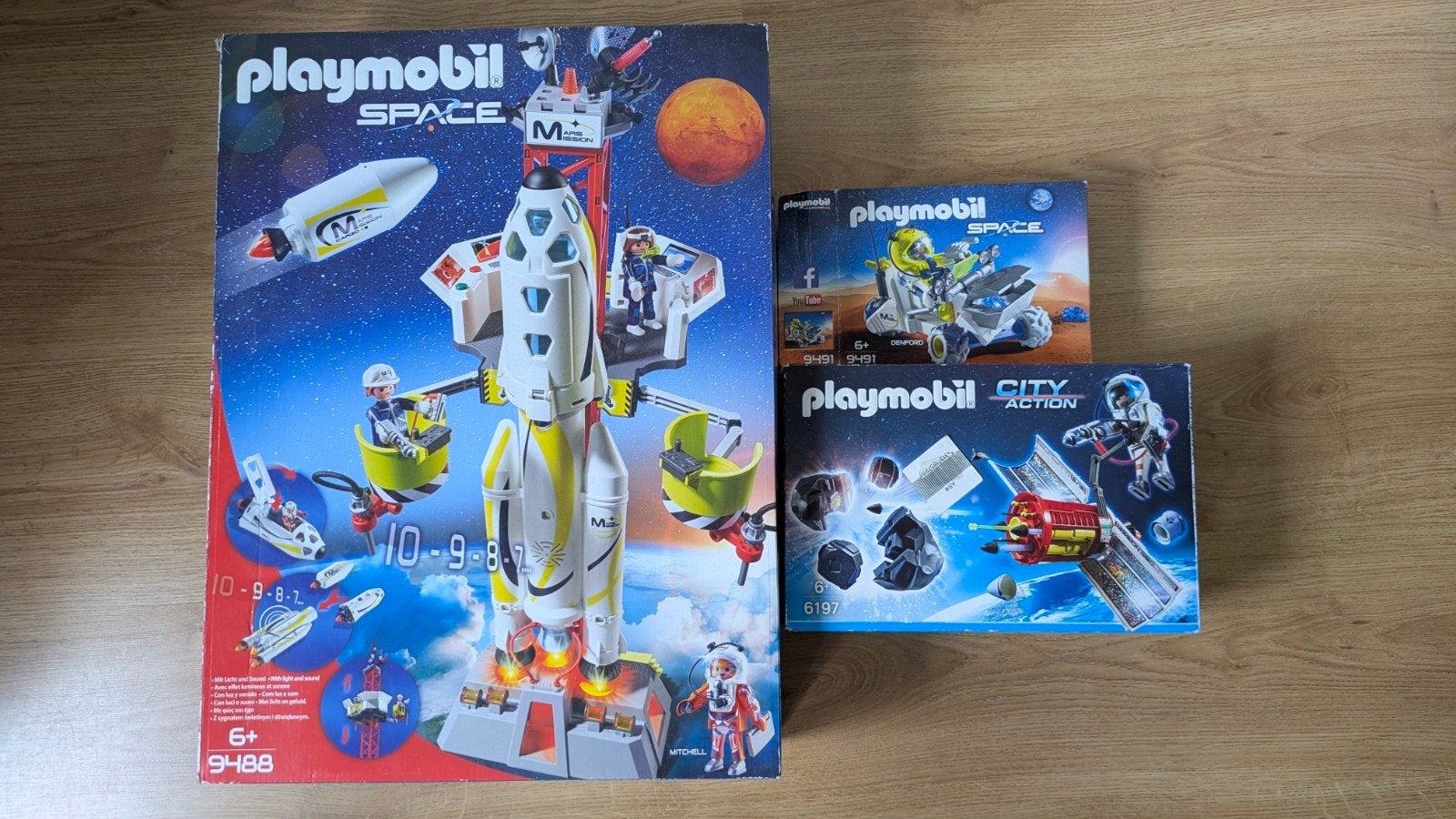 Playmobil Space, Ophalen