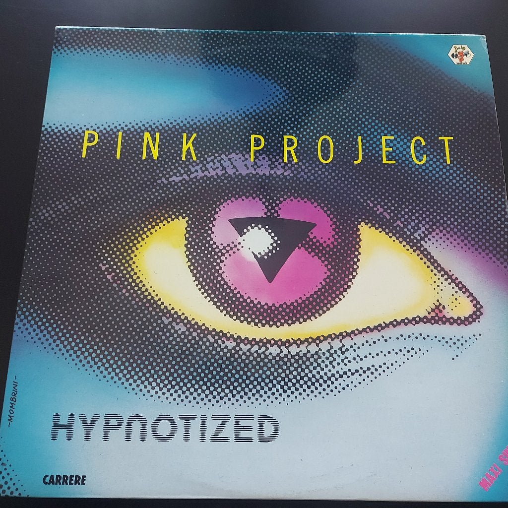 12 inch Maxisingel Pink Project - Hypnotized (1983), Cd's en Dvd's, Gebruikt, Ophalen of Verzenden, Fotohoes, Disco