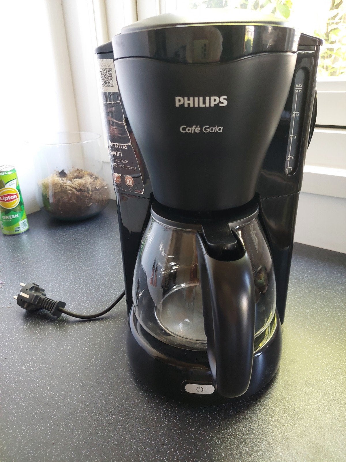 Philips- Café Gaia -  koffiezetapparaat - 10/15 kopjes, Witgoed en Apparatuur, Koffiezetapparaten, Ophalen, Gebruikt, Overige modellen
