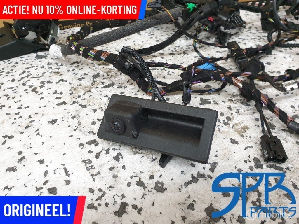Achteruitrijcamera Tiguan 5NA AD1 5NA827566B KLEPOPENER SLOT, Auto-onderdelen, Gebruikt, Volkswagen, Ophalen of Verzenden, Volkswagen