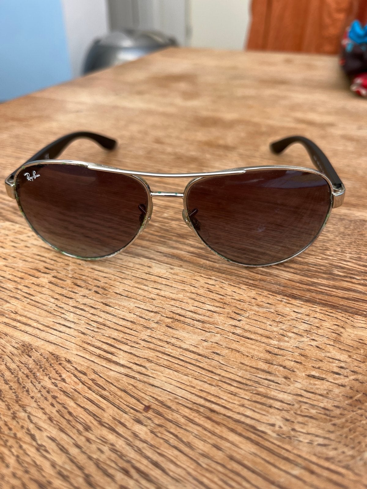 Ray-Ban Zonnebril RB 3457 - Gebruikt, krasvrije lenzen, Ophalen of Verzenden, Gebruikt, Zonnebril, Ray-Ban