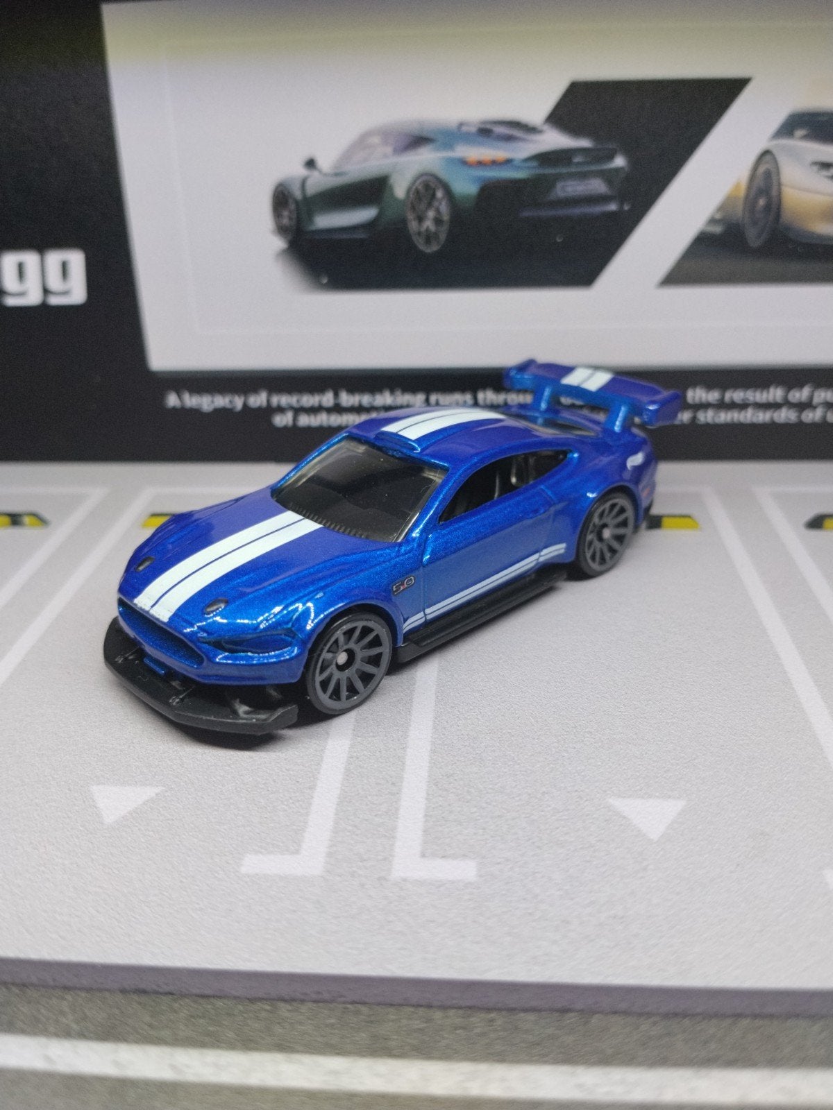 Hotwheels custom '18 Ford mustang hot wheels, Ophalen of Verzenden, Nieuw, Auto