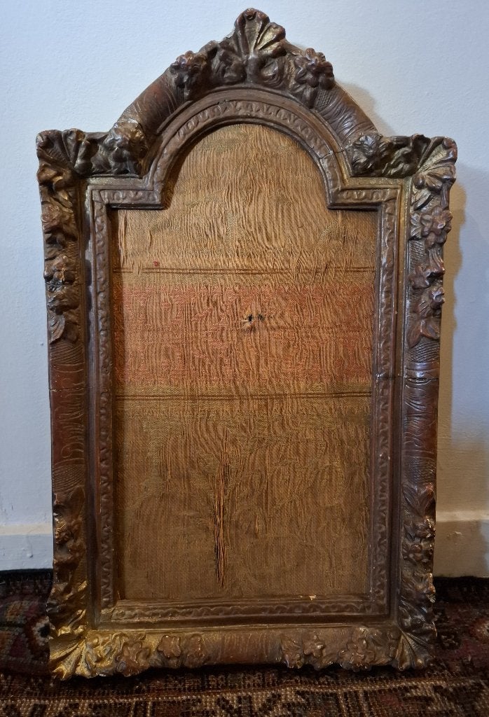 18e eeuws verguld Italiaans gipsen altaar-frame, Antiek en Kunst, Verzenden