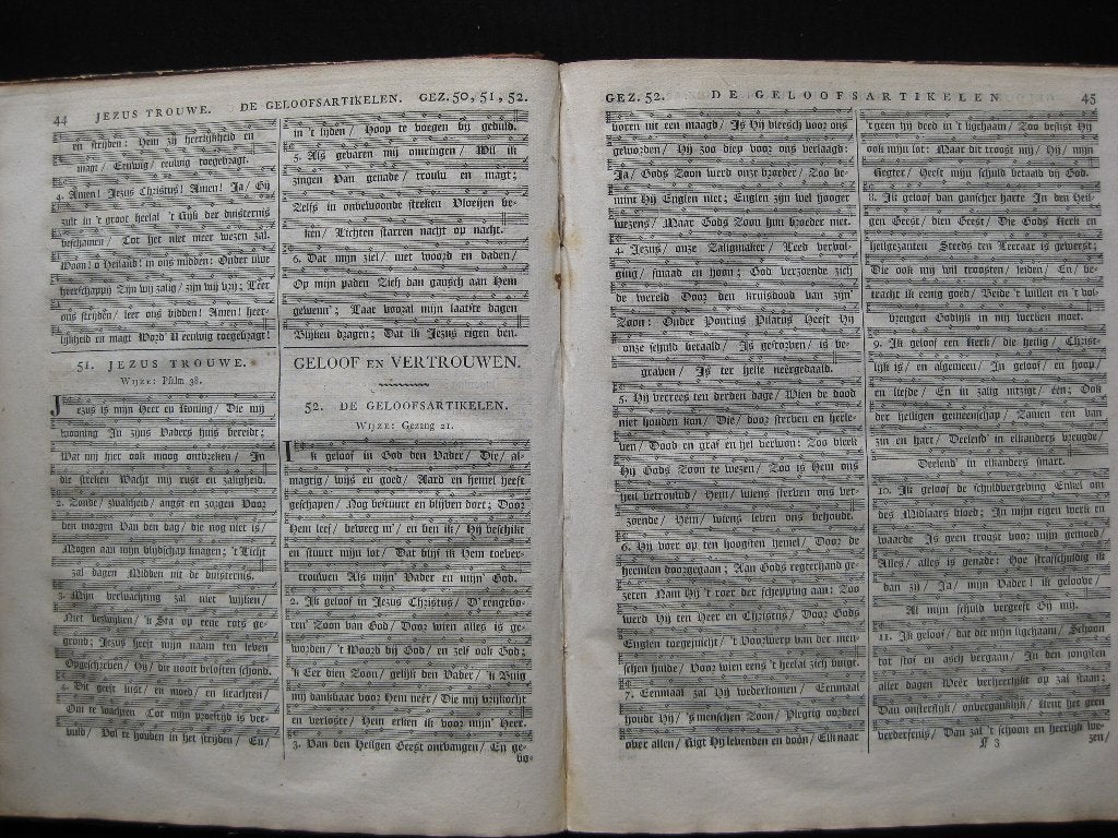 Evangelische gezangen. 1821, Antiek en Kunst, Ophalen of Verzenden