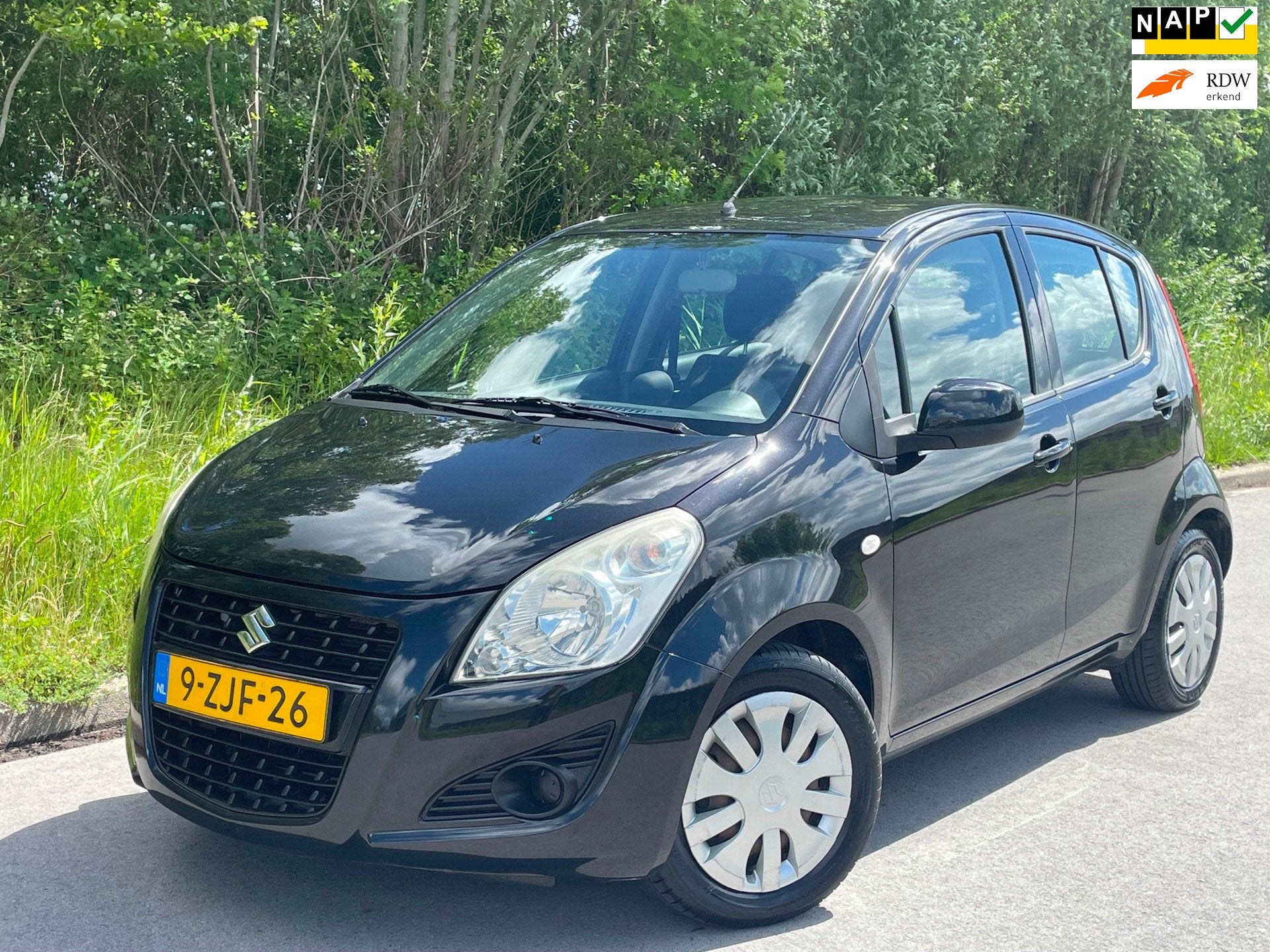 Suzuki Splash 1.0 VVT Airco Navigatie 1e Eigenaar, Voorwielaandrijving, Euro 5, Stof, Gebruikt