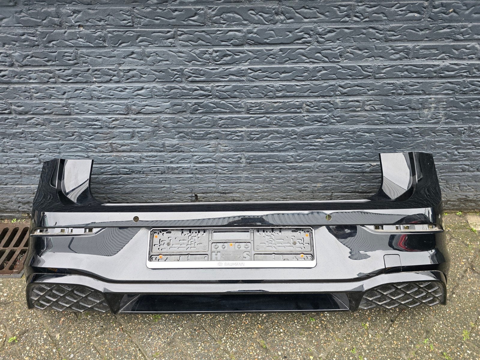 Achterbumper 4x pdc VW Golf 8 R-line facelift bj 2024-heden, Auto-onderdelen, Gebruikt, Volkswagen, Wolfsburg, Ophalen of Verzenden