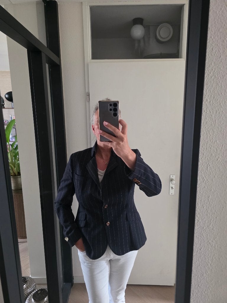 Circle of Gentlemen blazer, Ophalen, Zwart, Maat 42/44 (L), Jasje