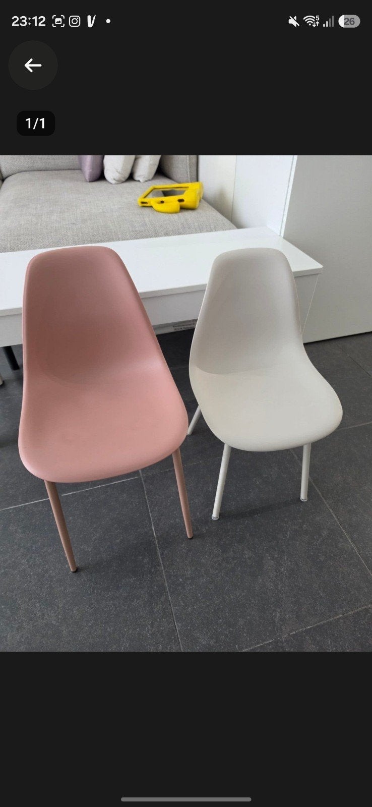 2 kinderstoelen, Ophalen, Overige kleuren, Eén