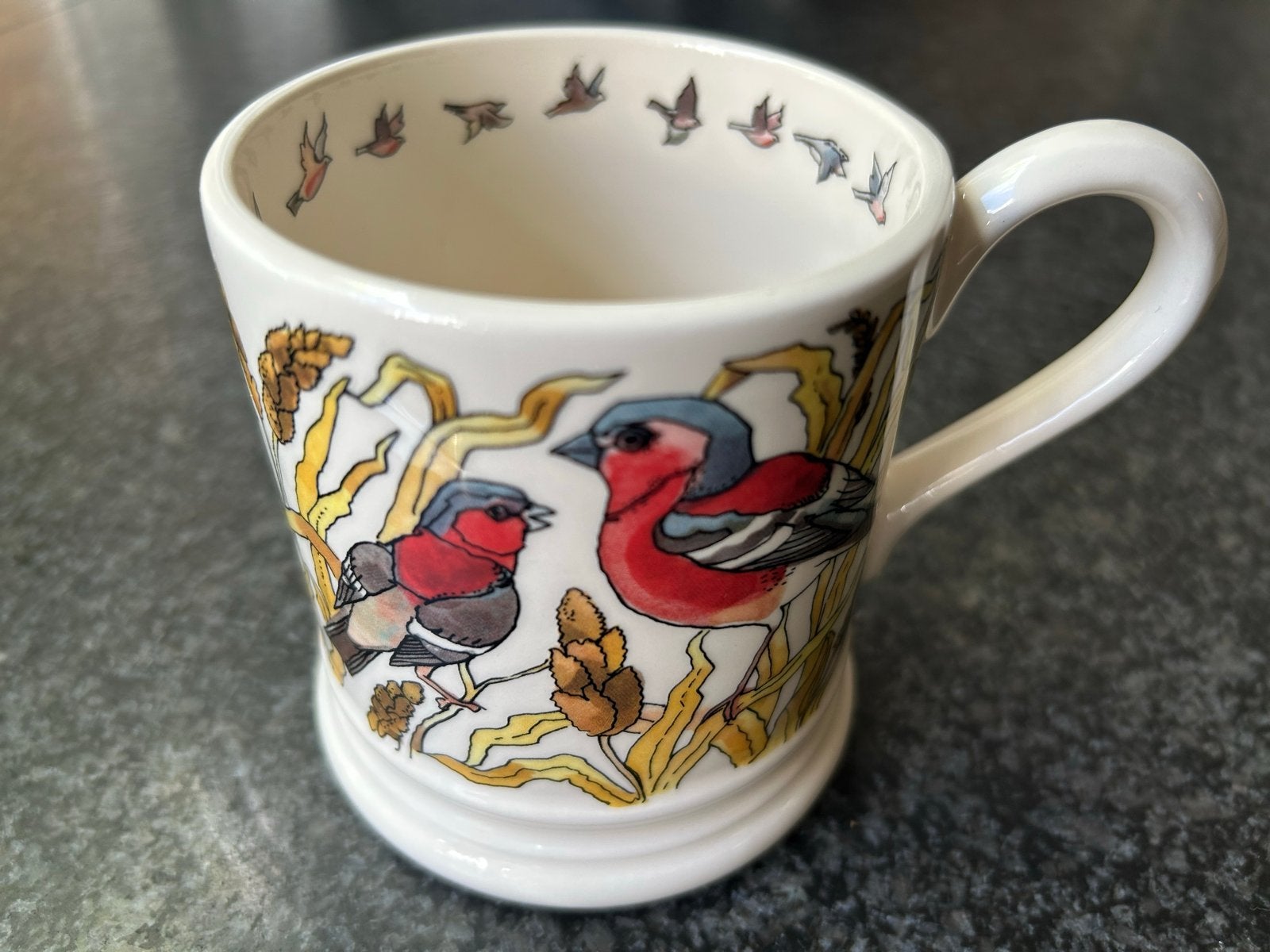 Emma Bridgewater 1/2 pint mok - Vinken design, Ophalen of Verzenden, Zo goed als nieuw