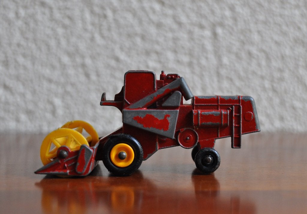 Matchbox | No 65 | Claas Combine Harvester | Made by Lesney, Ophalen of Verzenden, Gebruikt, Tractor of Landbouw
