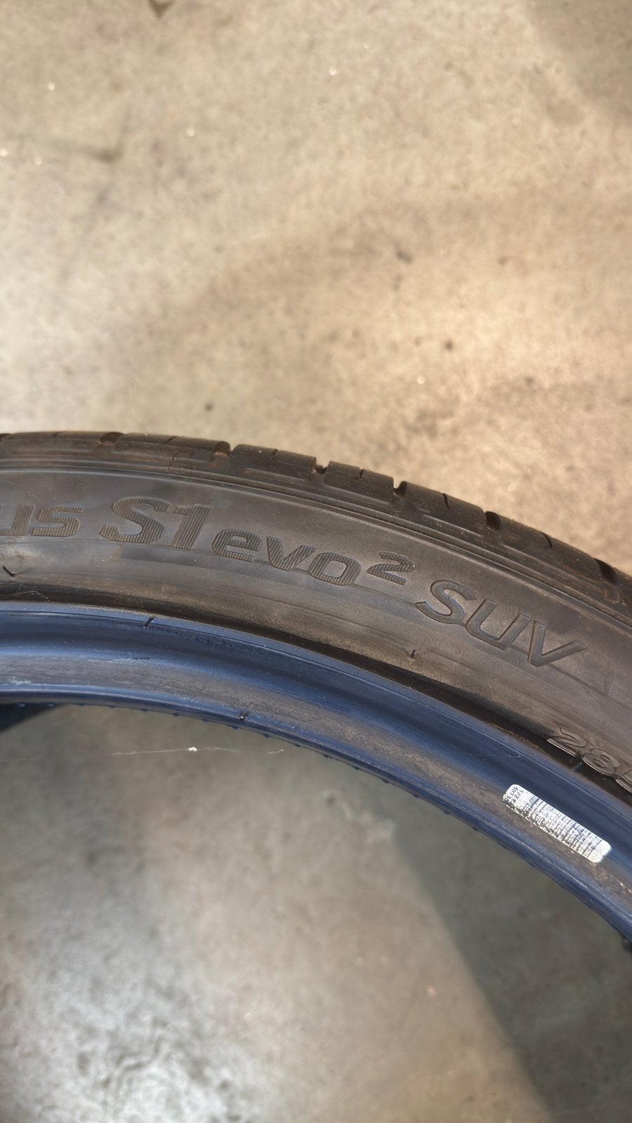 Hankook Ventus S1 evo2 SUV 285/35R22 zomerbanden 2024, Ophalen, Gebruikt, 285 mm, Band(en)