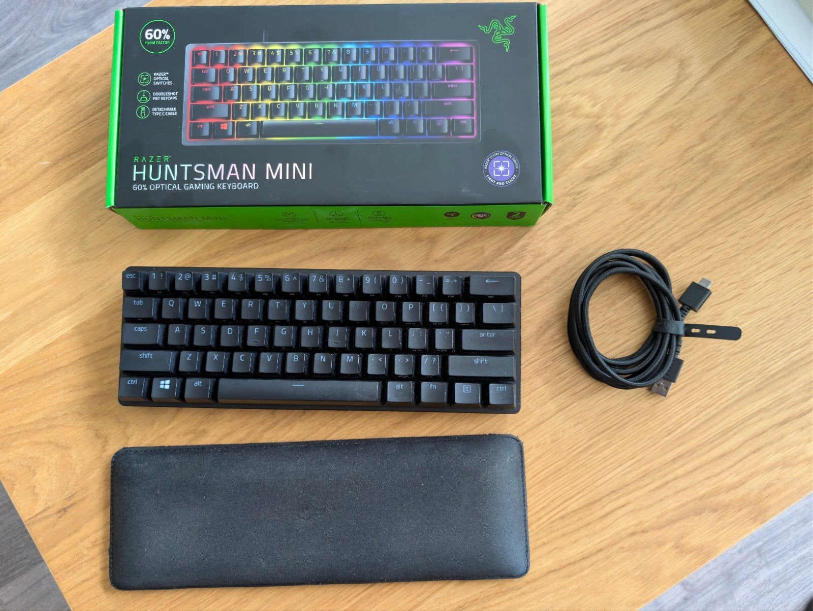 Razer Huntsman Mini Toetsenbord, Gaming toetsenbord, Ophalen of Verzenden, Zo goed als nieuw, Razer