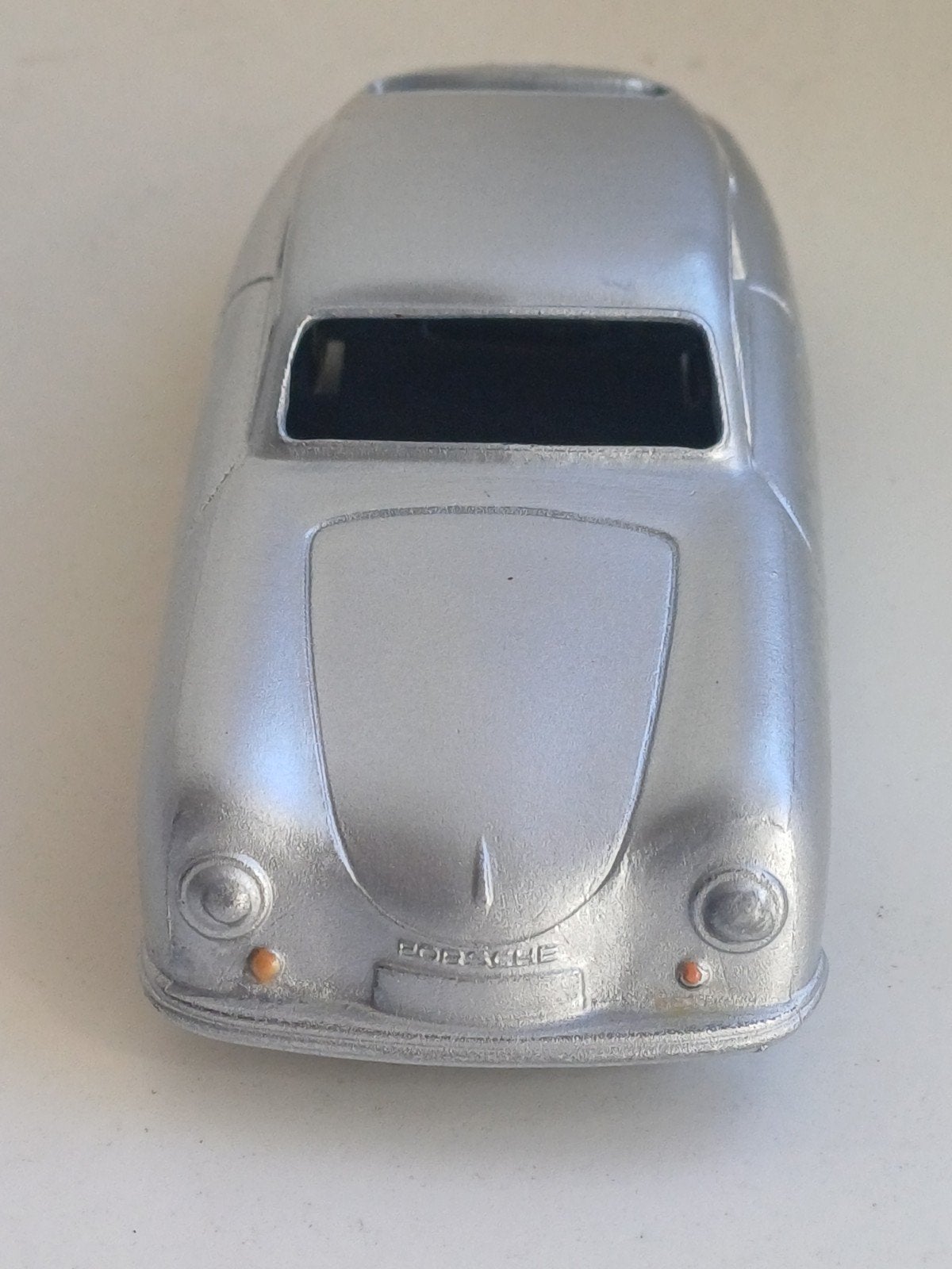 Porsche 356 zilver 1:43 Märklin, Ophalen, Gebruikt, Auto, Overige merken