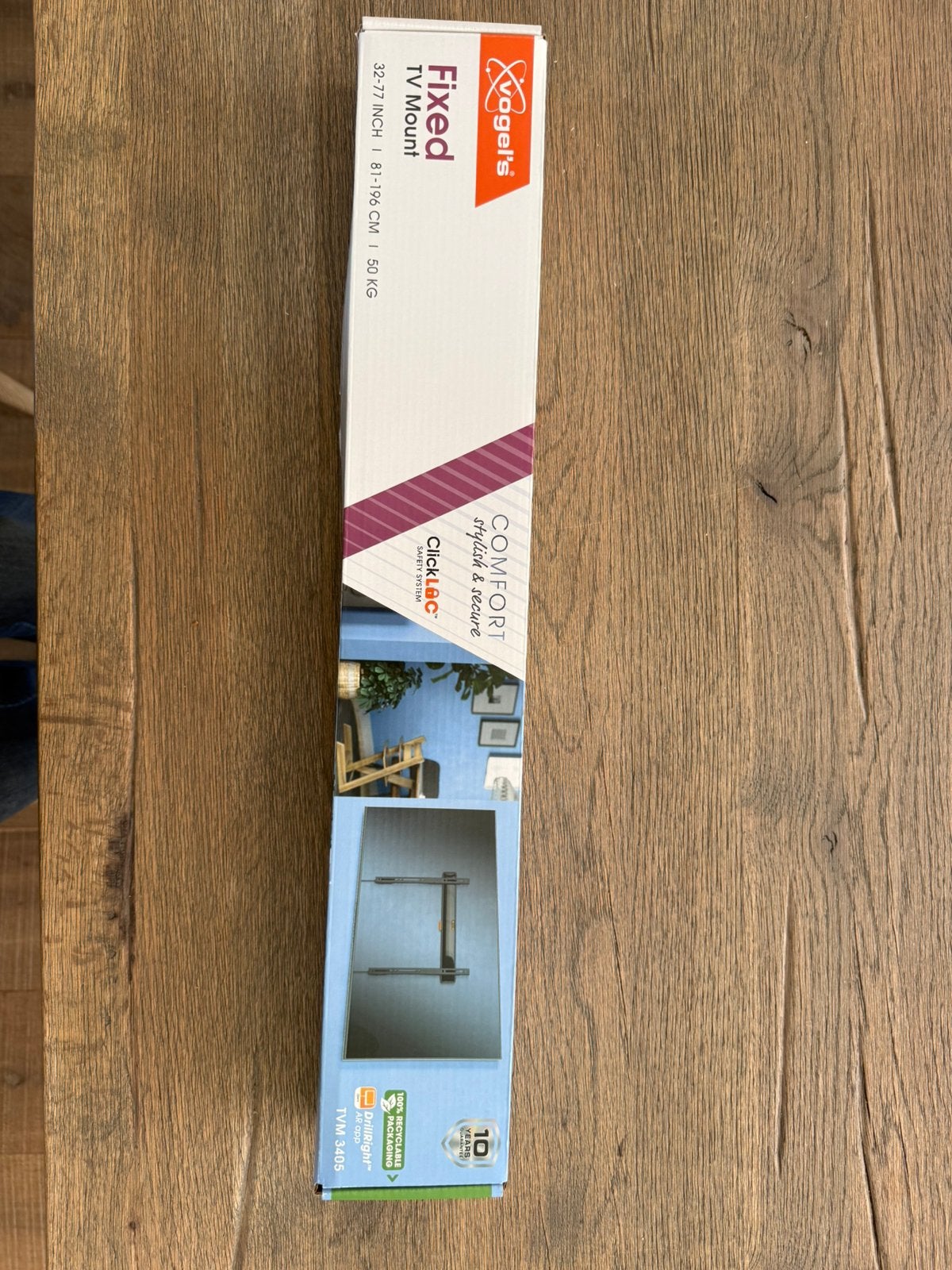Vogel's  TVM 3405 vaste  TV muurbeugel 32-77 inch NIEUW, Ophalen of Verzenden, Nieuw