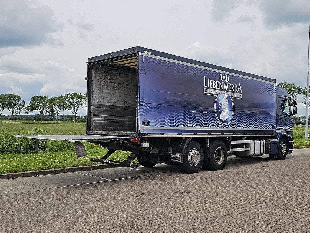 SCANIA R410 getränkeaufbau 6x2*4, Auto's, Automaat, Euro 6, Scania, Blauw