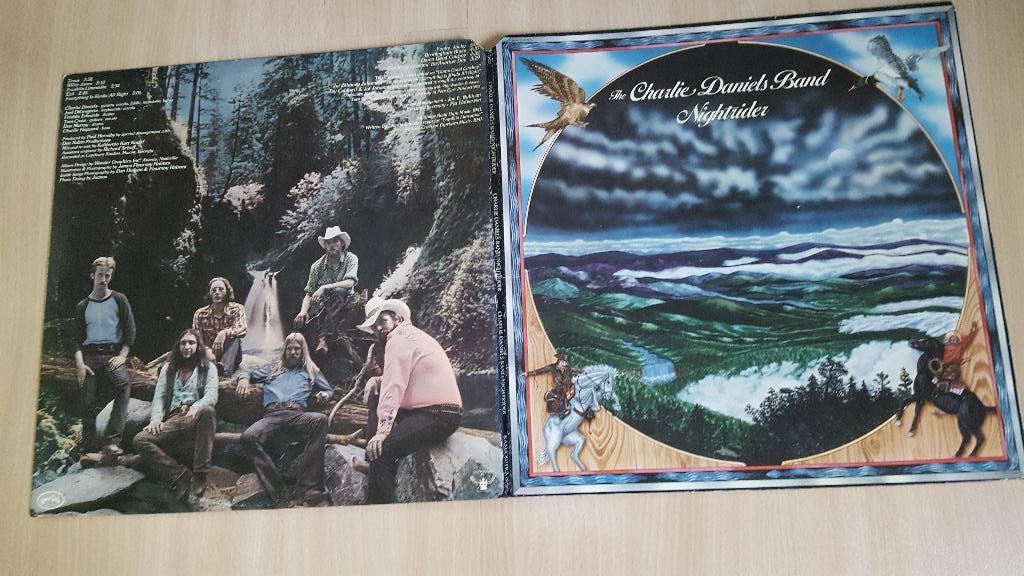 Charlie Daniels Nightrider LP (USA), Cd's en Dvd's, Vinyl | Pop, Ophalen of Verzenden, Gatefold hoes, 12 inch, 1970 - 1979