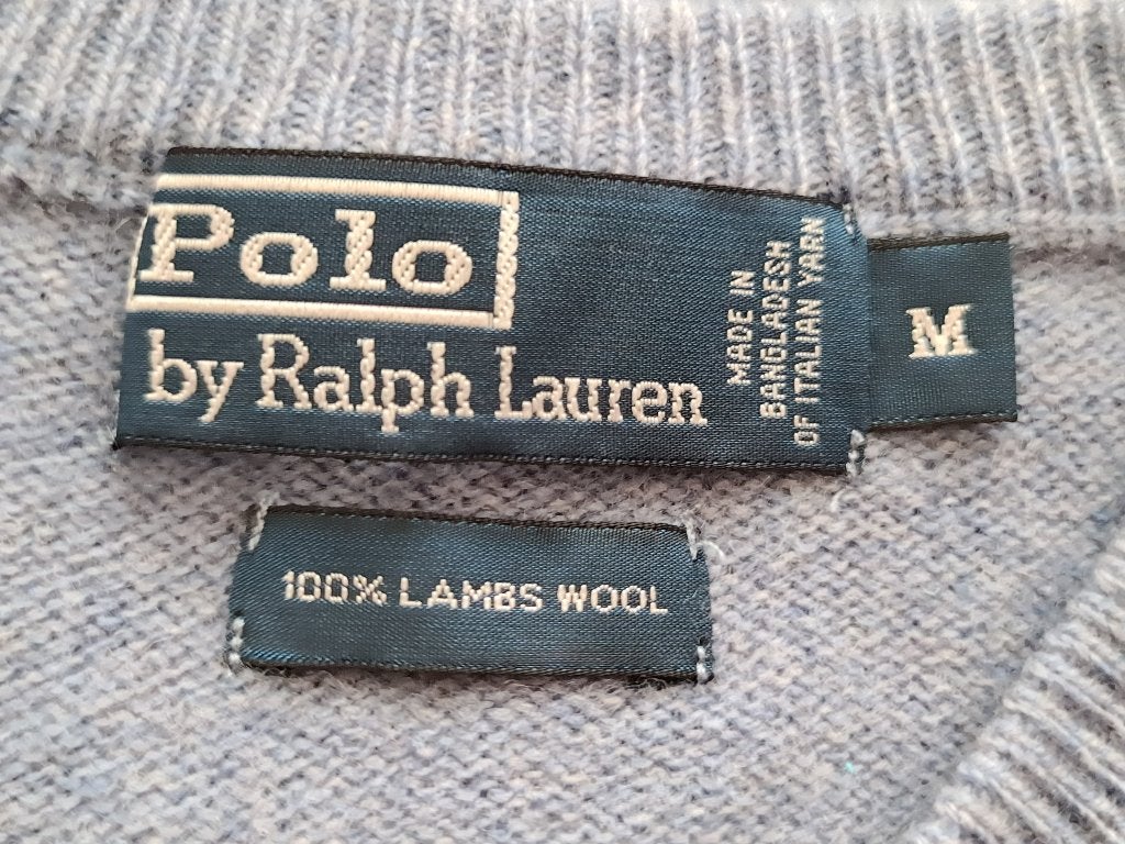 Polo By Ralph Lauren trui met Blauwe kleur maat  M, Zo goed als nieuw, Polo by Ralph Lauren, Verzenden, Maat 48/50 (M)