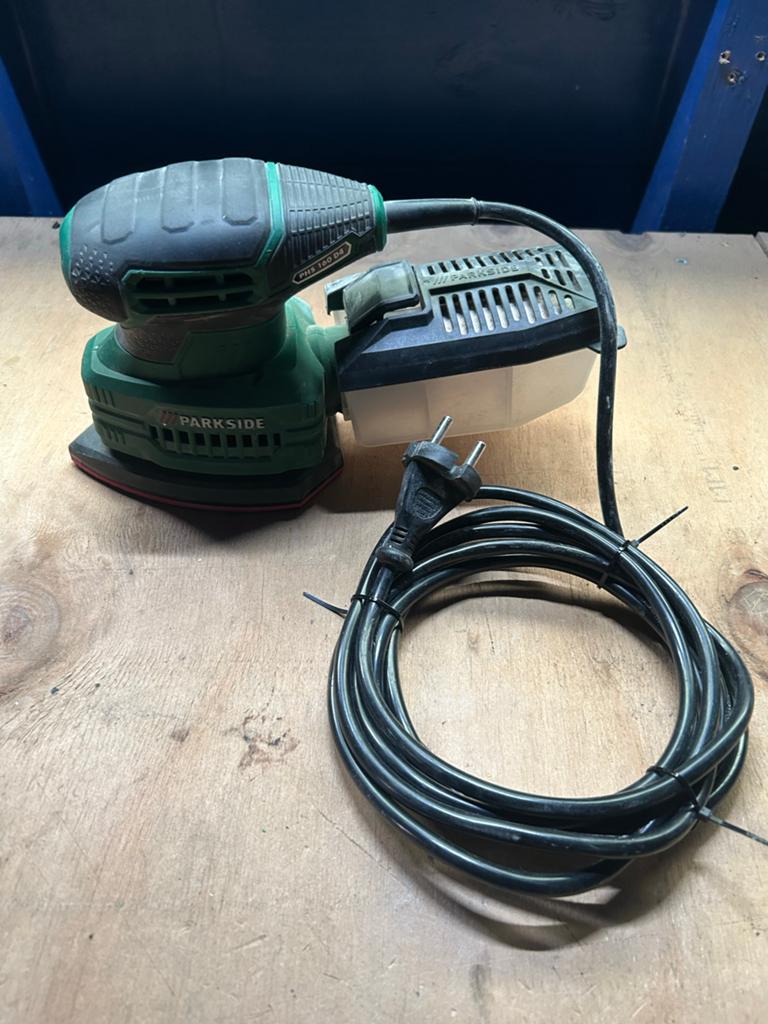 Parkside Excentrische Schuurmachine PHS 160 D4, Ophalen of Verzenden, Gebruikt, Minder dan 600 watt, Excentrische schuurmachine