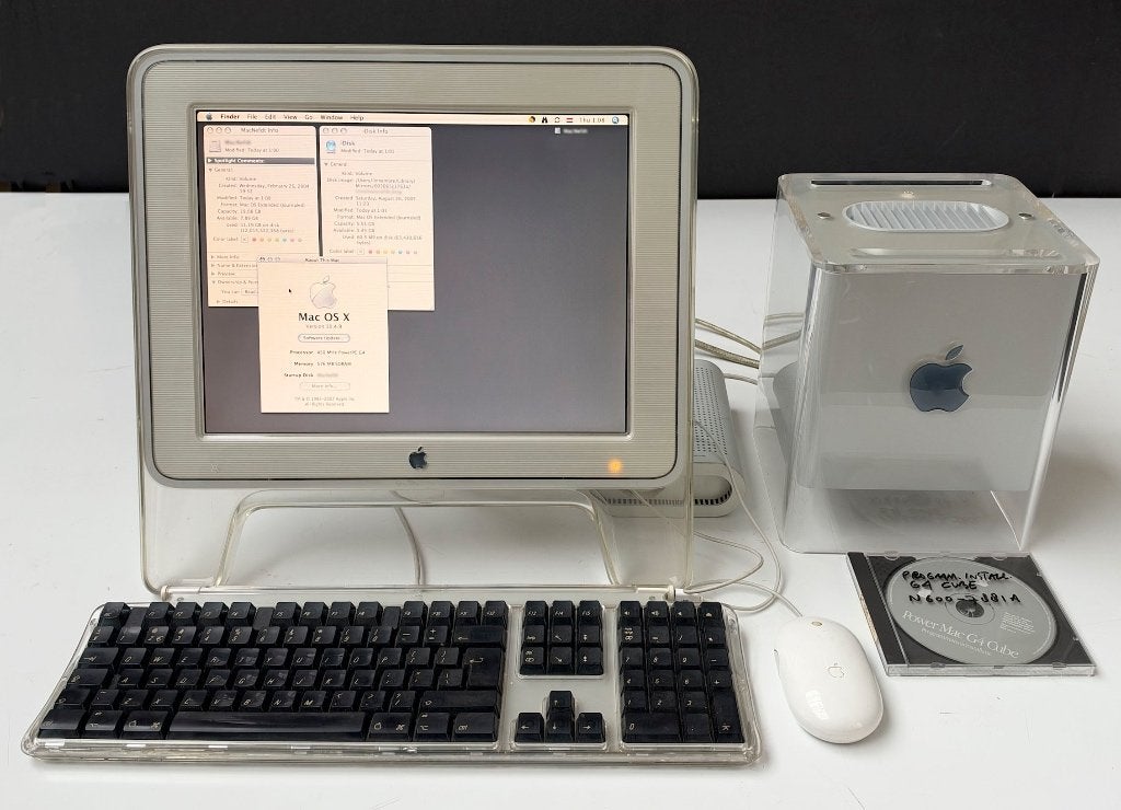 Apple G4 Power Mac Cube Vintage, Ophalen, 64 GB of meer, Gebruikt, 32 GB